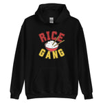 Rice Gang Logo Hoodie (Black)